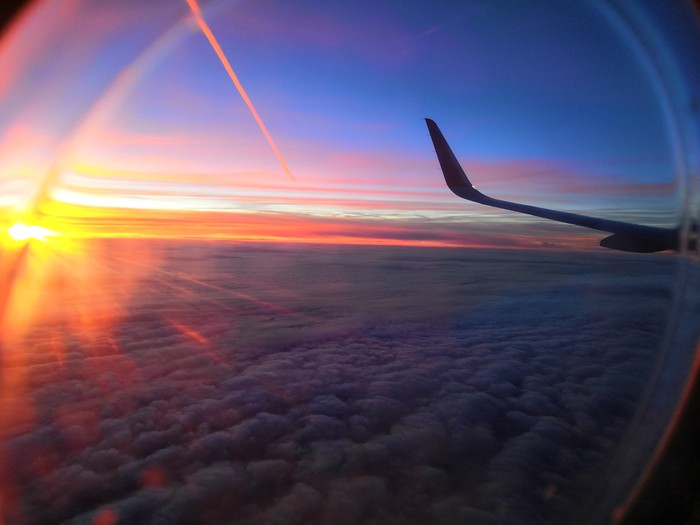 heavenly photos - My, The photo, Airplane, beauty, Clouds, No filters, Longpost