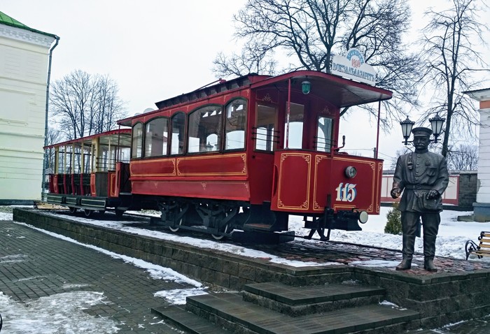 The first electric in Vitebsk - Republic of Belarus, Tram, Transport, Public transport, Vitebsk, one hundred, 2019