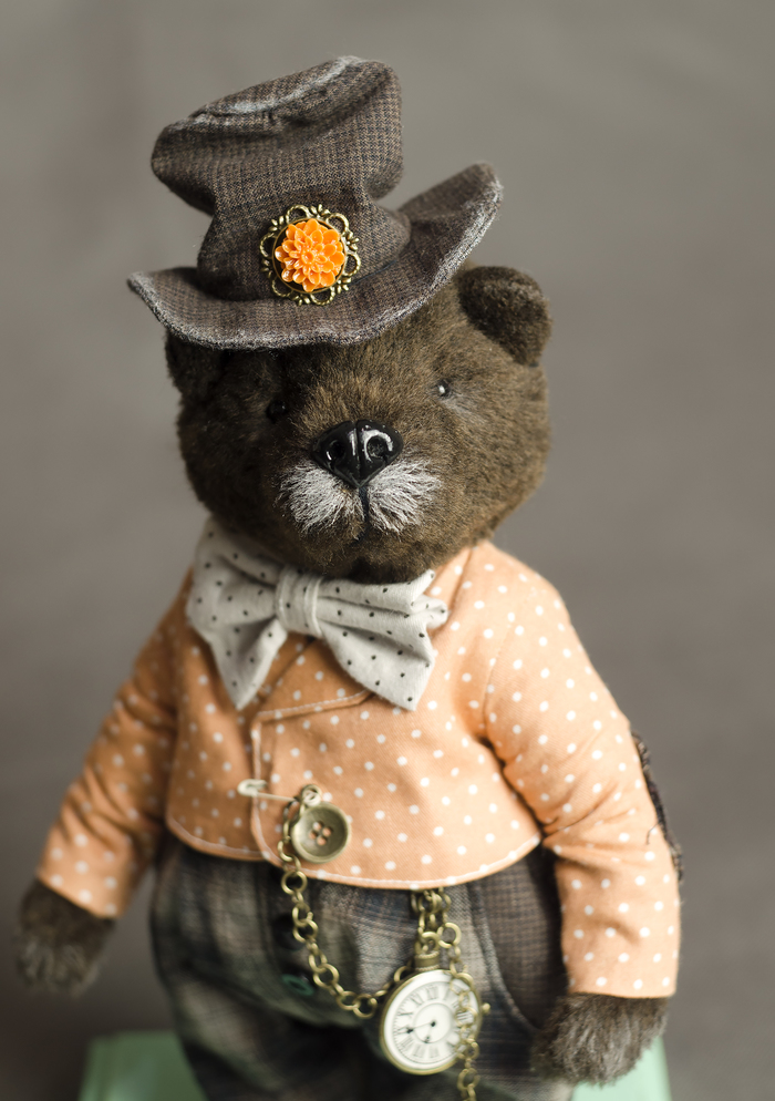 Teddy bear mr thomas - My, Bears, Teddy bear, Handmade, Object shooting, Teddy Bear, Beginning photographer