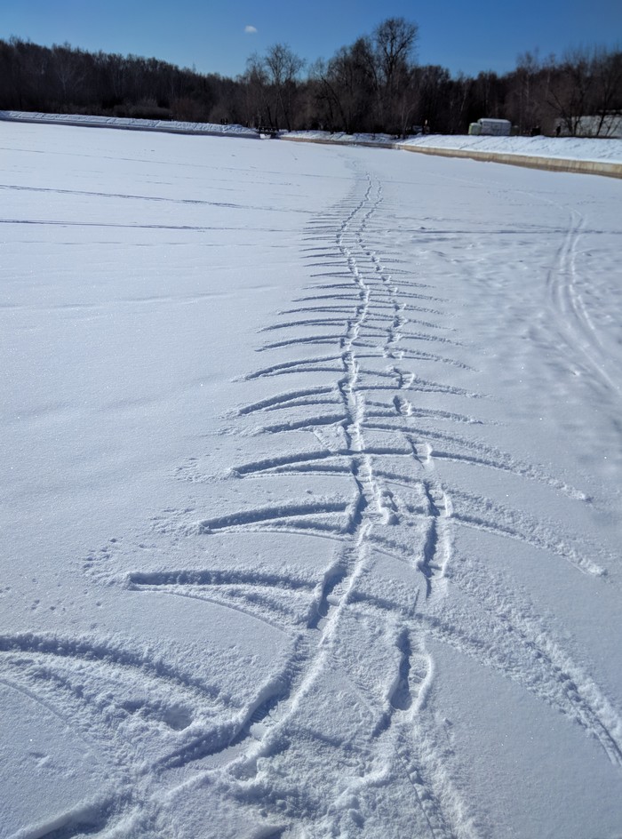 There, on unknown paths - My, Track, Winter, Longpost