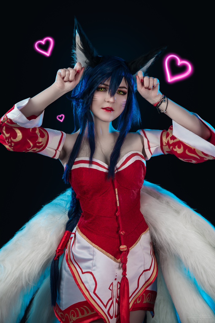 Your fox? Ahri by Kotoko - My, Ahri, League of legends, , , Riot games, 