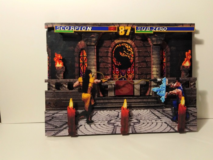    Mortal Kombat 3 (The Temple stage) , Sega, Mortal Kombat, , -, 