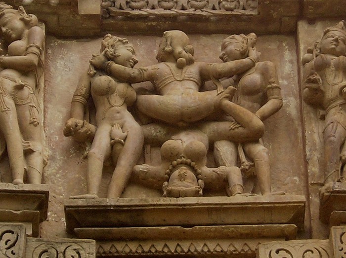 Khajuraho - NSFW, India, Temple, Antiquity, Architecture