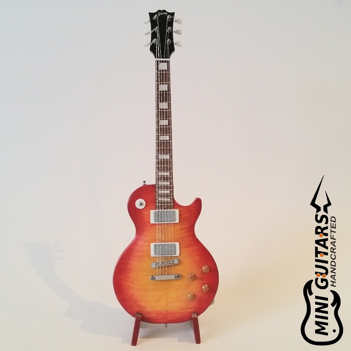 Gibson souvenir mini guitar - My, Guitar, Souvenirs, Handmade, With your own hands, , Needlework without process, Presents, Mini guitar