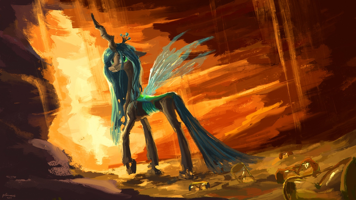   My Little Pony, Queen Chrysalis, Plainoasis