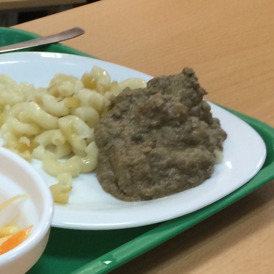 Вкуснейшая еда от школьной столовой | Пикабу