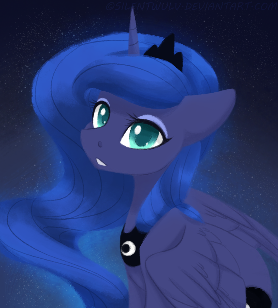 Lunar Sweetness - Princess luna, My little pony, Silentwulv