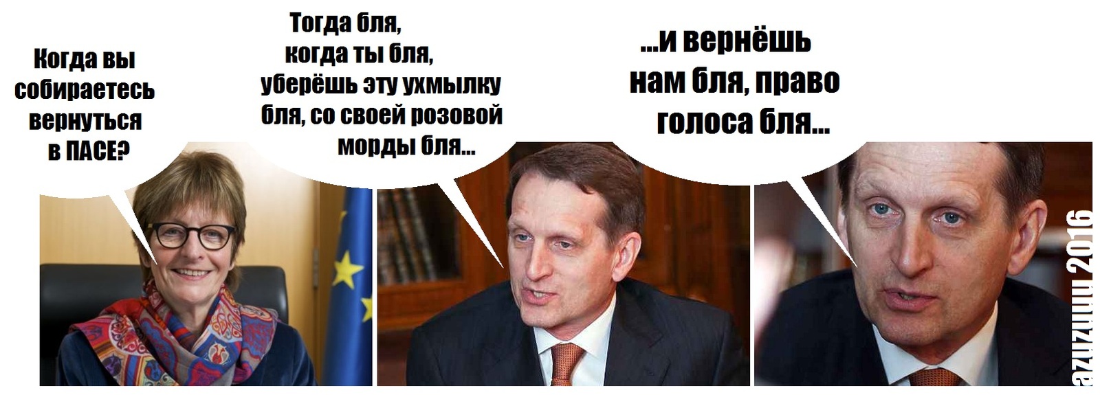 Naryshkin called the conditions for the return of Russia to PACE - Pase, Naryshkin, Anne Brasseur, Politics, Comics, Azuzuuu, Sergey Naryshkin