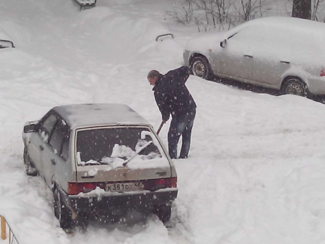 Зимнее утро автомобилиста | Пикабу