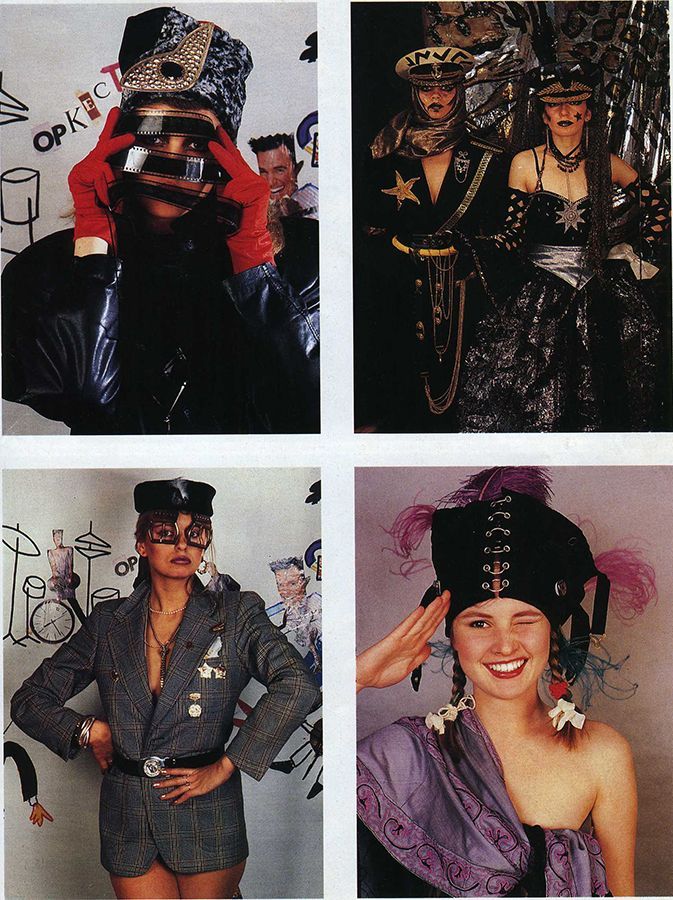 Fashion in the USSR in the late 80s. Trash and frenzy of perestroika fashion designers! - NSFW, Fashion, the USSR, Trash, 80s-90s, Vintage, Girls, Scoop, Restructuring, Longpost, Trash