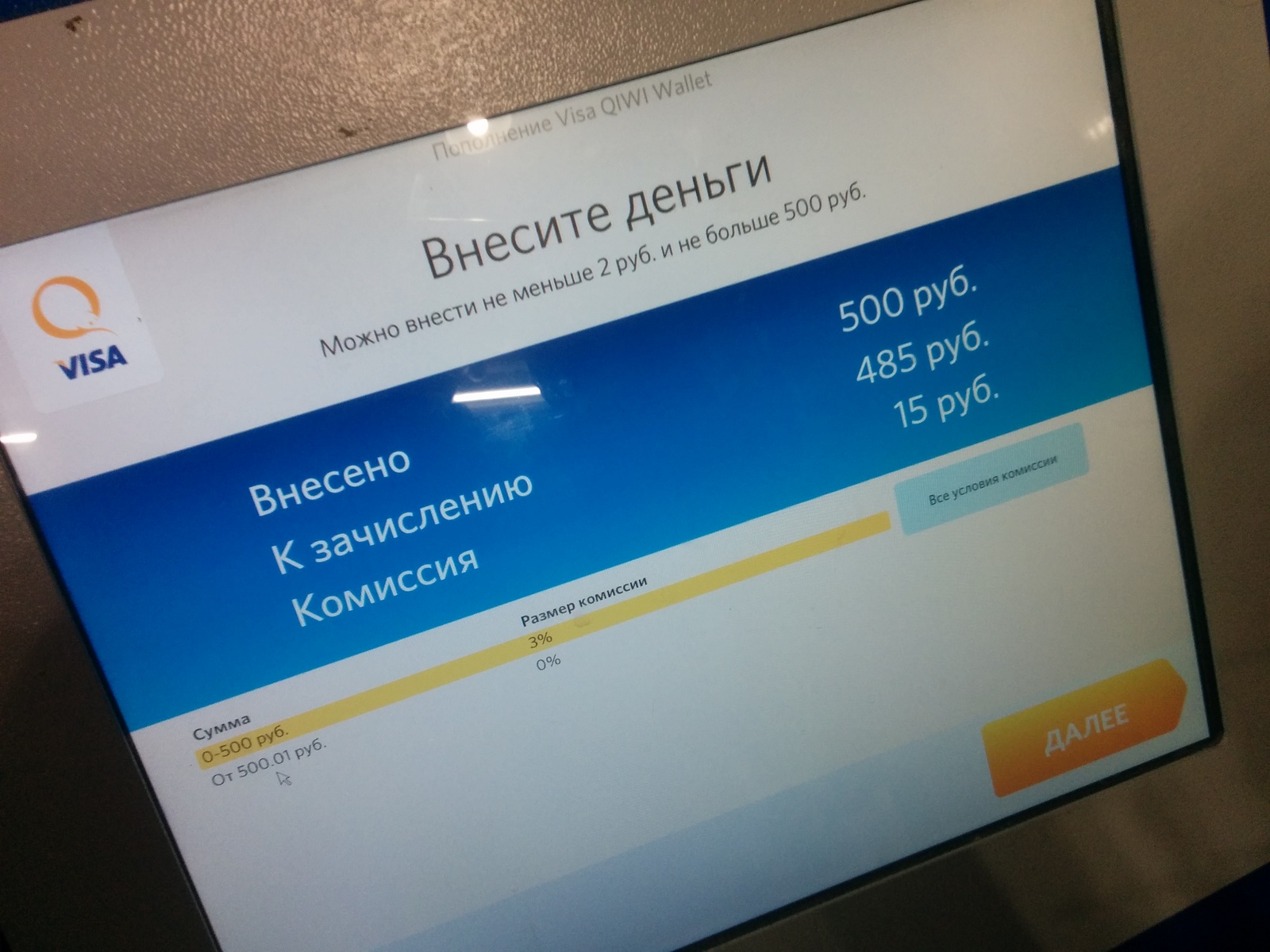 Комиссия Qiwi | Пикабу
