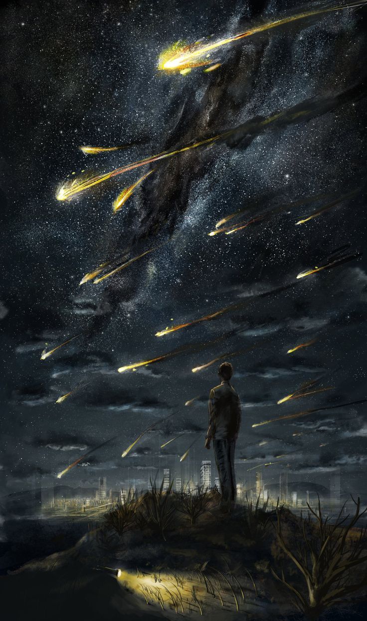 Метеоритный дождь | Пикабу