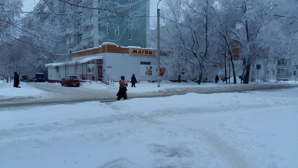 -30 at all - Not mine, freezing, -30, Russians, Cold, Ulyanovsk