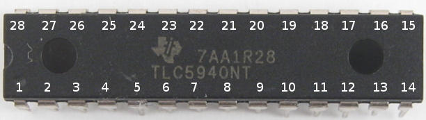 TLC5940. Увеличиваем количество ШИМ выходов ардуино. - Моё, Arduino, Своими руками, Пятничный тег моё, Электроника, Гифка, Длиннопост