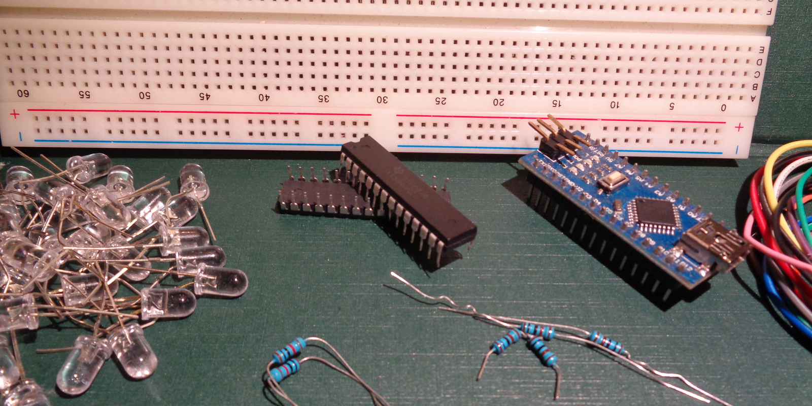 TLC5940. Увеличиваем количество ШИМ выходов ардуино. - Моё, Arduino, Своими руками, Пятничный тег моё, Электроника, Гифка, Длиннопост