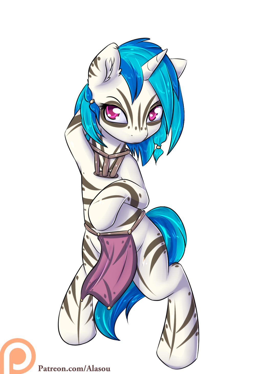 Tribal Scratch - Tribal Scratch, Vinyl Scratch, My Little Pony, Patreon, Alasou