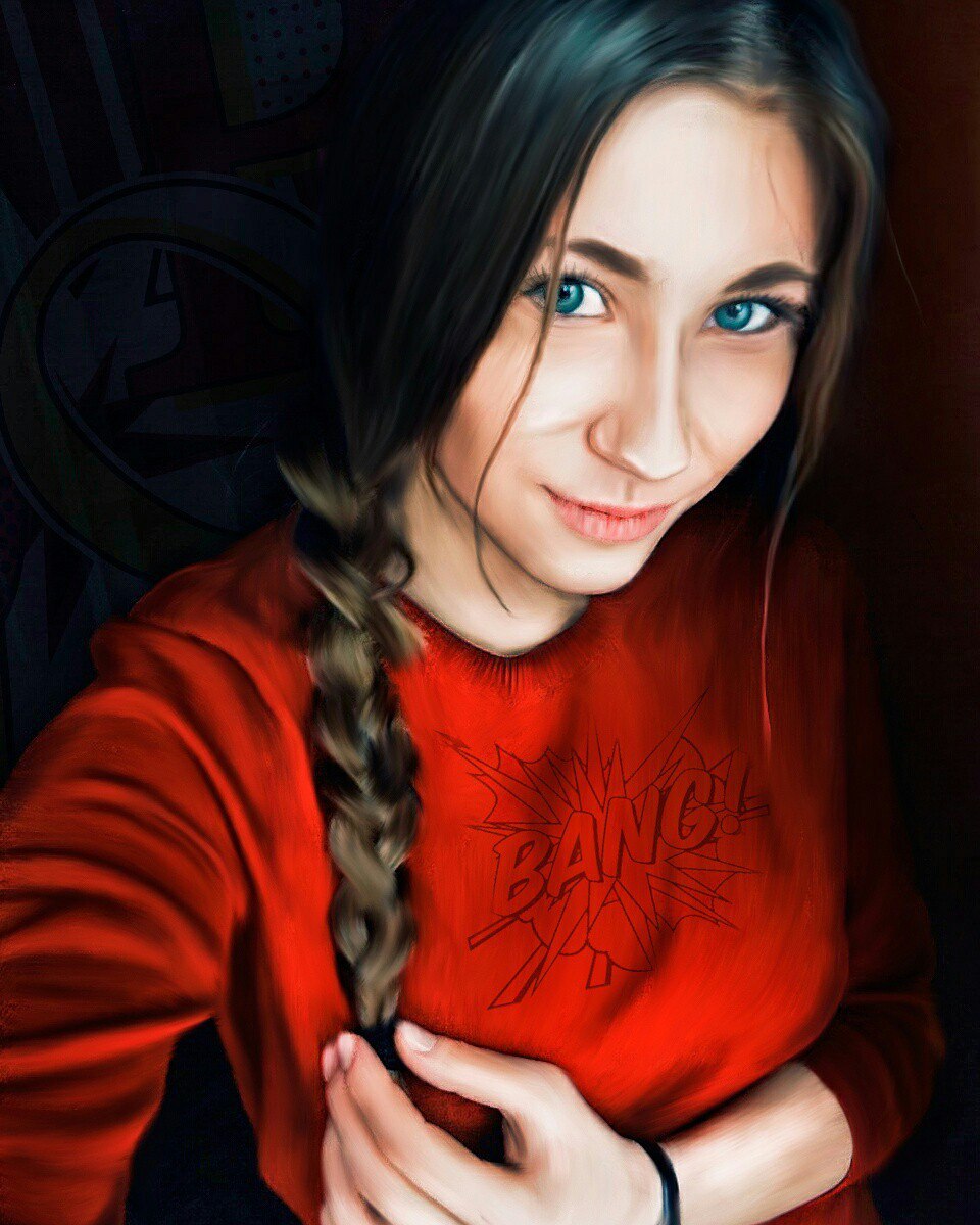 картинки девушек арт