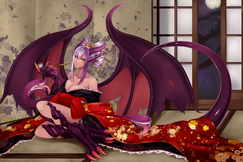 Jabberwock(ka) - Jabberwock (mge), Mge, Monster girl, Anime, Anime art