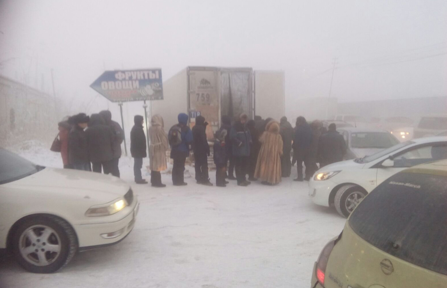 Как выручают водителей в Якутии: положительный пример | Пикабу