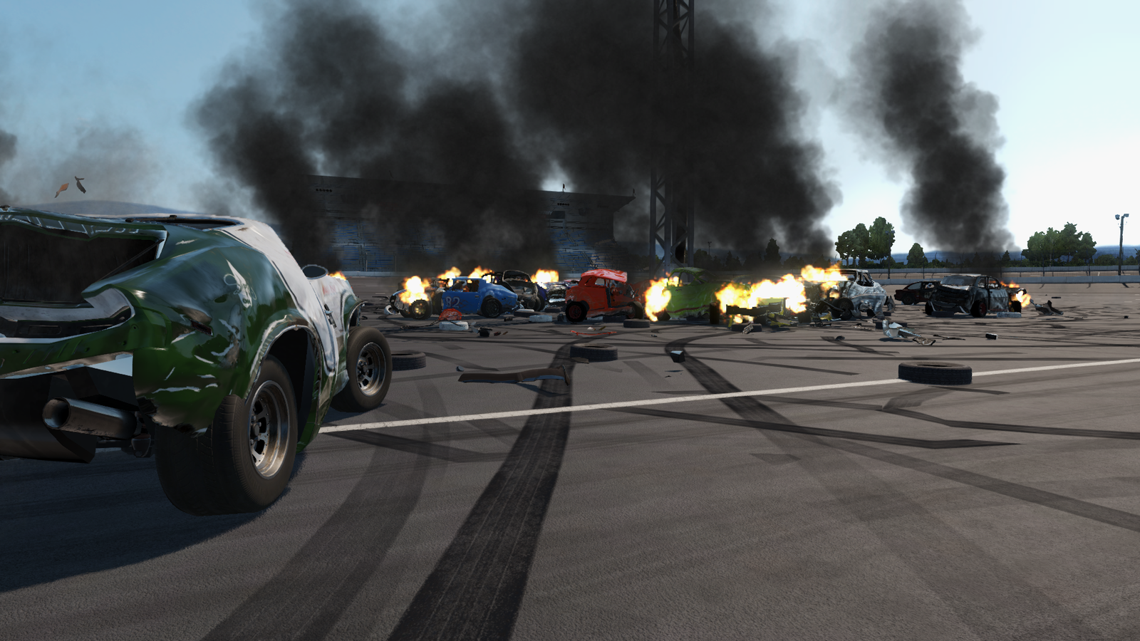 Wreckfest. Обои. Сделано своими руками. | Пикабу