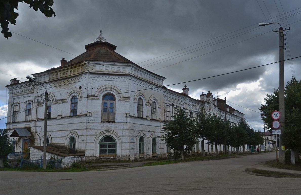 Школа, в которой я учился. Город Нолинск. Кировская область. | Пикабу