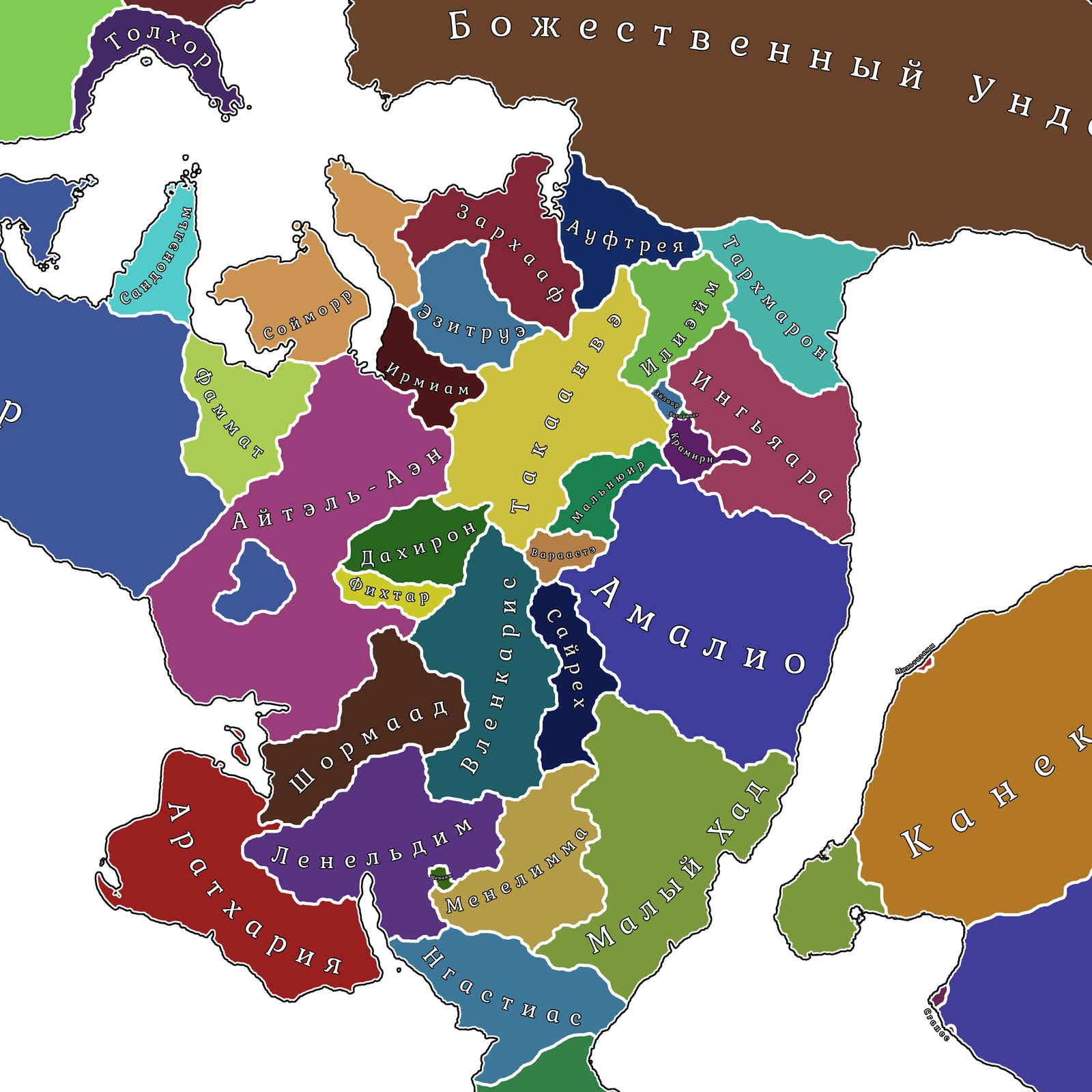 Политическая карта