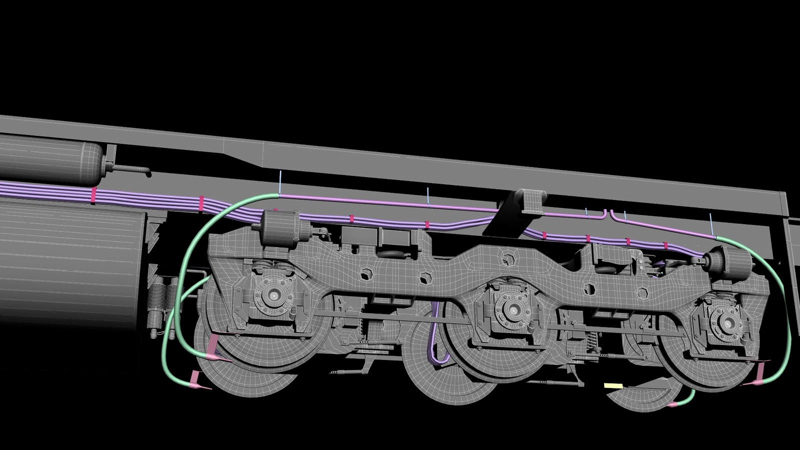 3д модель локомотива EMD SD45 | Пикабу