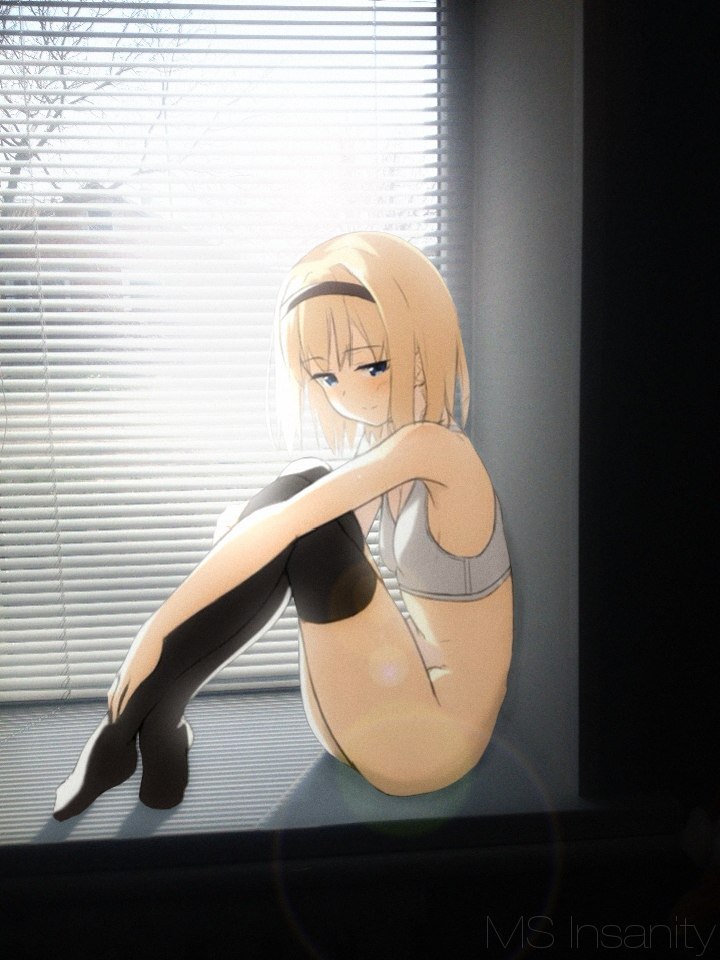 I often have guests. And everyone... No, I try to photograph every guest in my room. - NSFW, My, Anime art, , Msinsanity, Madskillz, Photoshop, Longpost, Anime