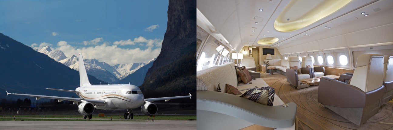 The most luxurious and expensive aircraft in the world - Longpost, Celebrities, Luxury, Airplane