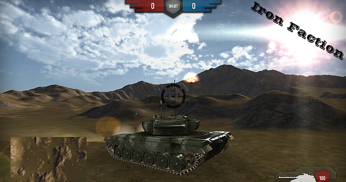 Iron Faction - Tanks, Unity, Flash game, Longpost