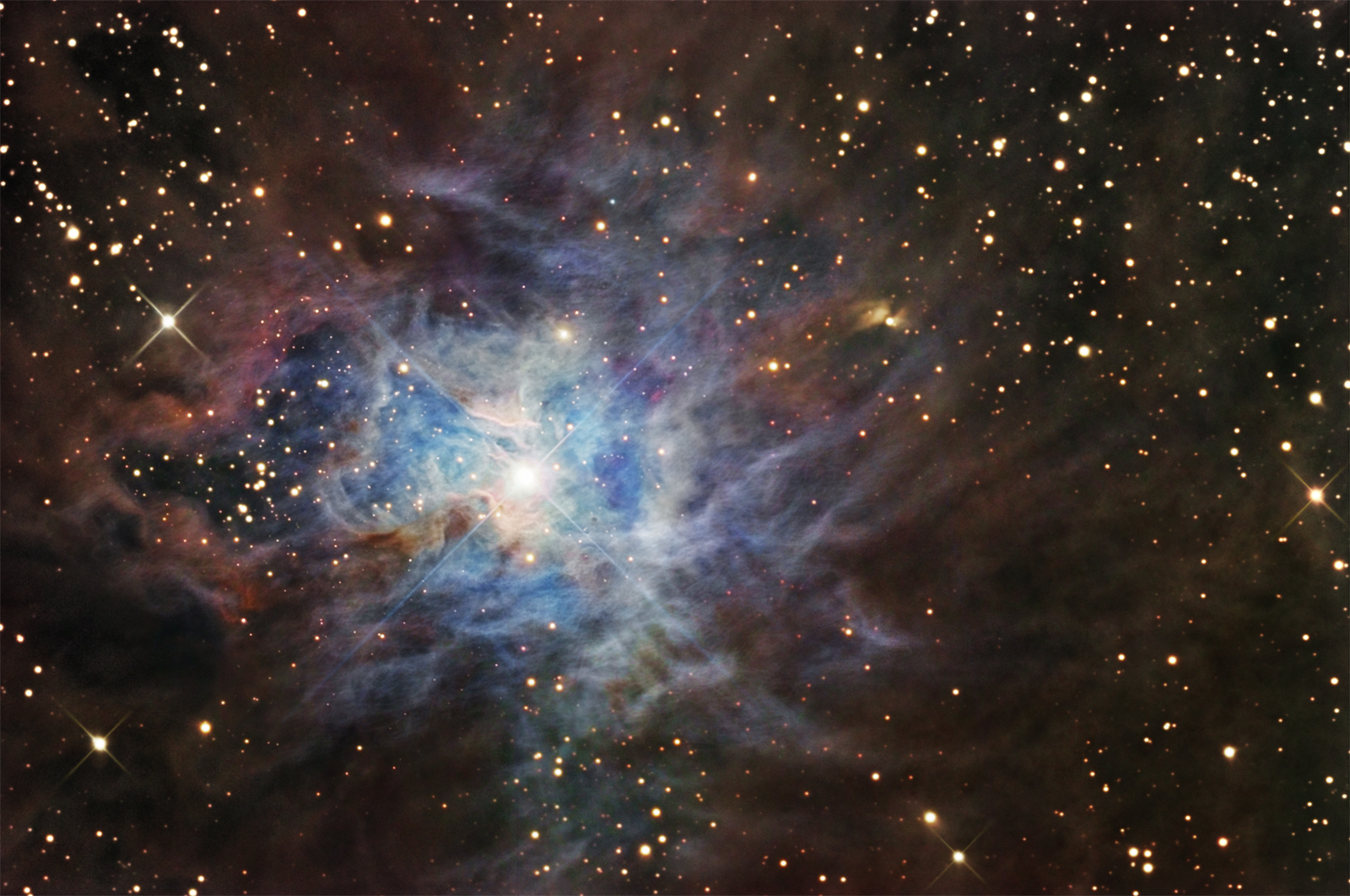 Nebula NGC 7023 Iris. - Nebula, Space, Stars, Photo, Longpost