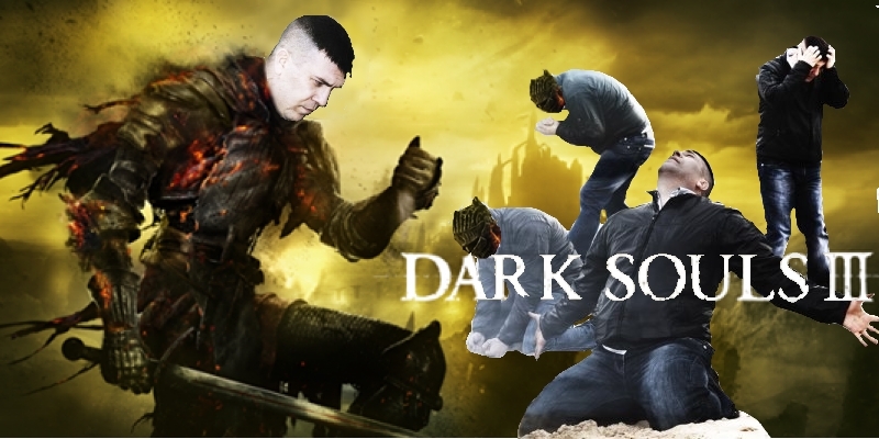 Художники DS3 напоминают нам о сути игры | Пикабу