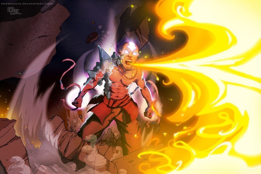 Aang - Anime, Anime art, Avatar: The Legend of Aang, Aang