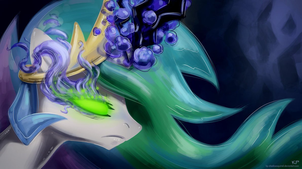 Harmony is dead. - My little pony, Princess celestia, Art