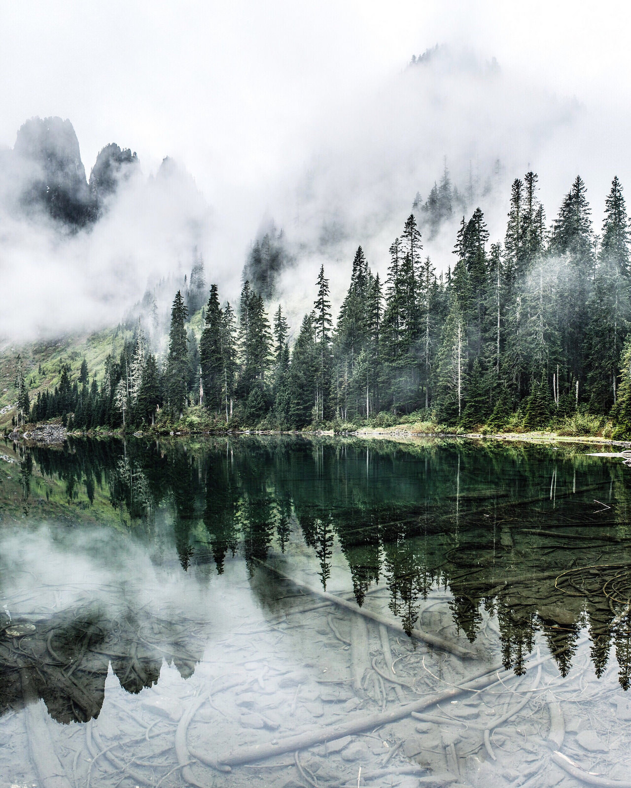 Lake TwentyTwo, Washington - Photo, Lake, Nature