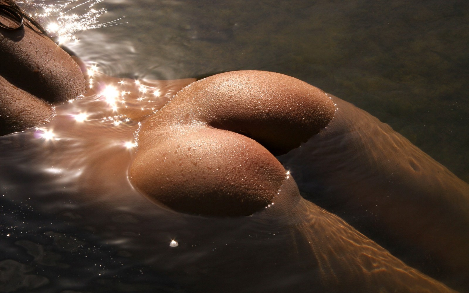 To desktop #1 - NSFW, Booty, Wallpaper, Erotic, Water