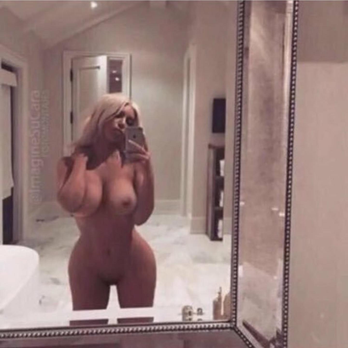 Kim Kardashian - NSFW, Photo, Celebrities, Boobs, Selfie