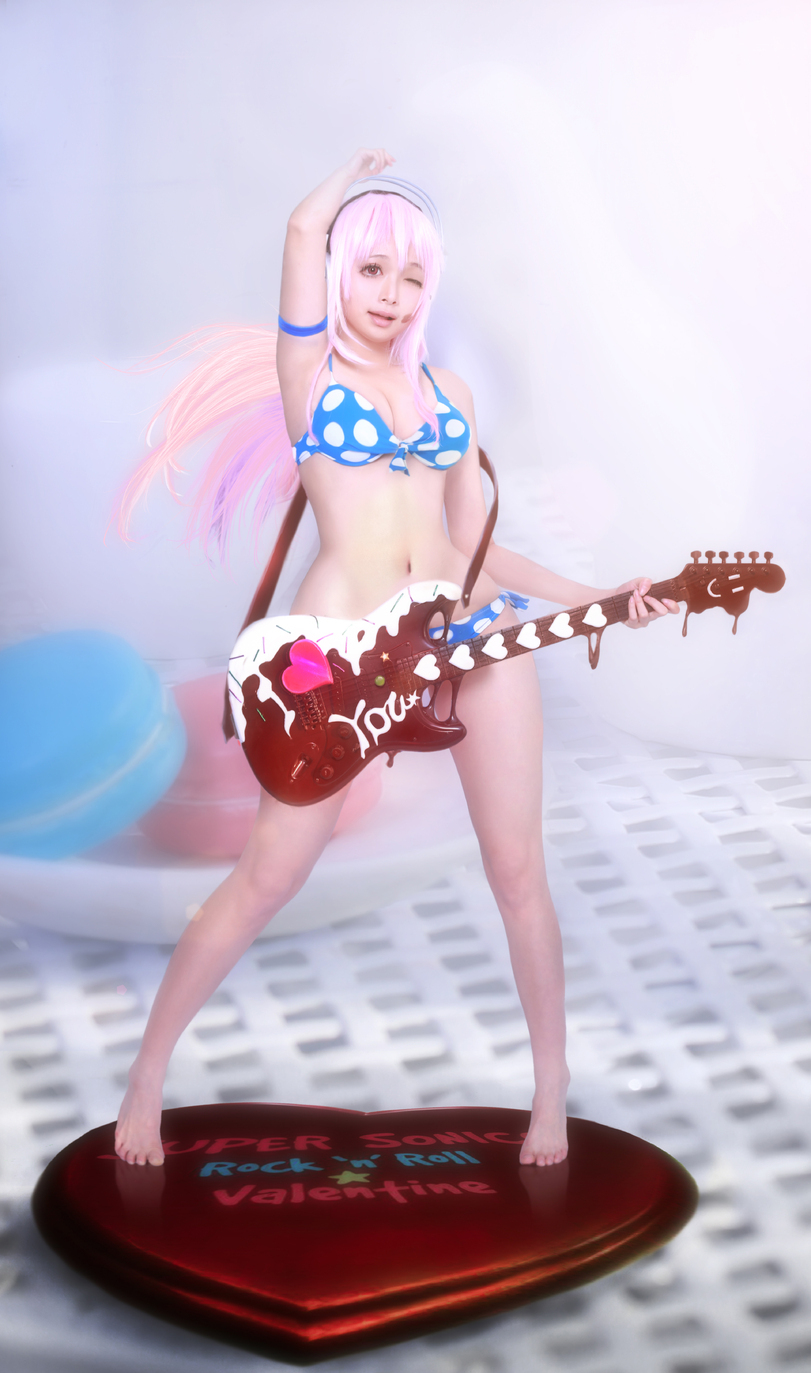 Cosplay Super Sonico - NSFW, Косплей, Super sonico, Девушки, Sonico, Длиннопост