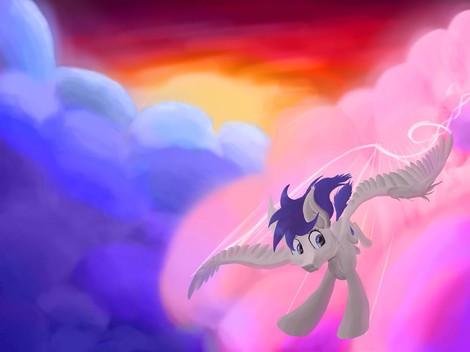 The Light in the sky Пикабу