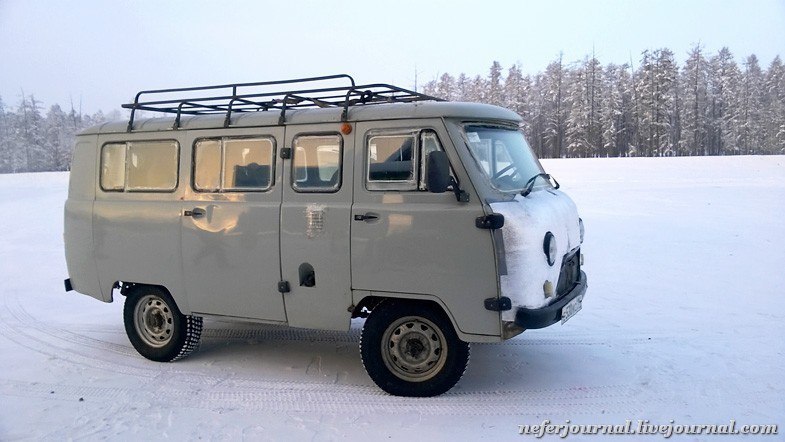 Winter in Yakutia - Russia, Yakutia, Winter, Car