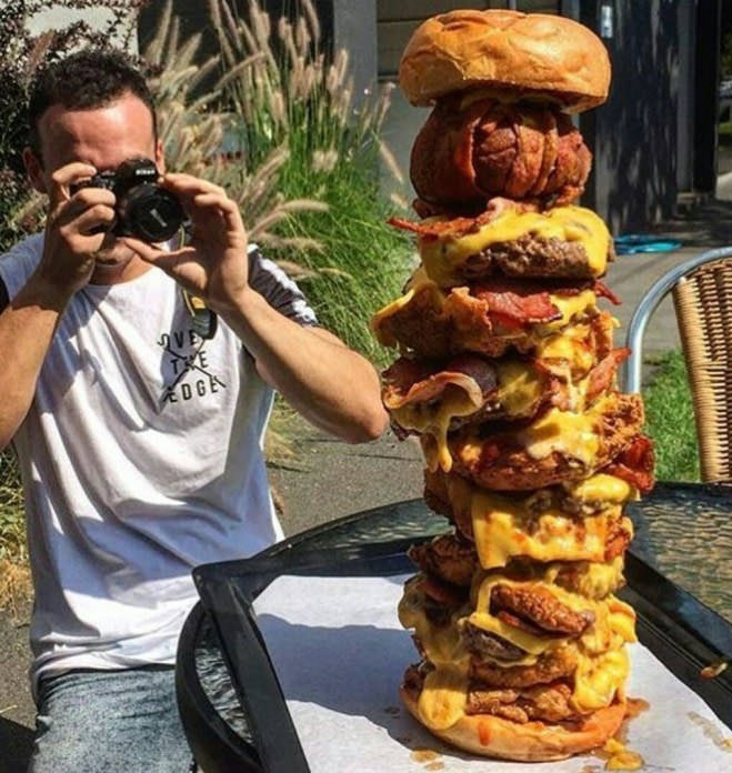 Rip your mouth - Food, Mouth, Photographer, Burger