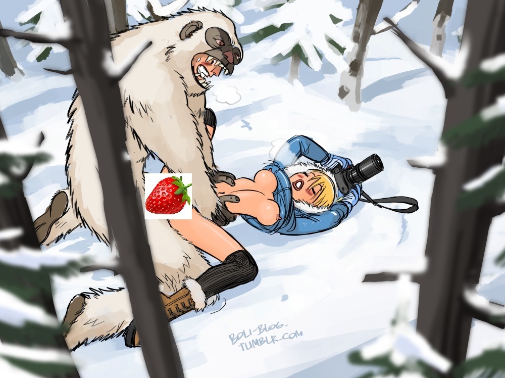 Bigfoot hunt may not end as planned - NSFW, Boli Blog, Comics, Yeti, Photographer, Costume