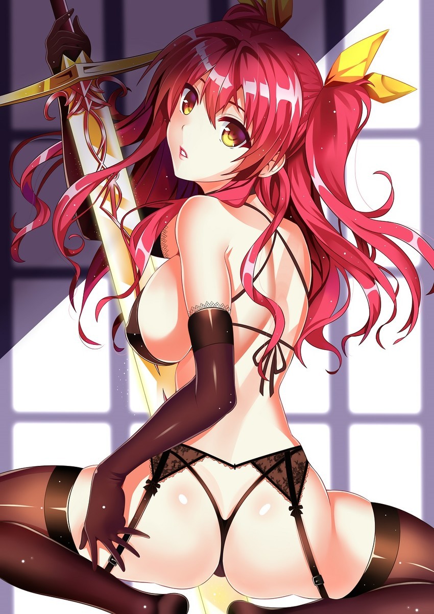 Stella. - NSFW, Anime, Anime art, Rakudai Kishi No Cavalry, , Girls