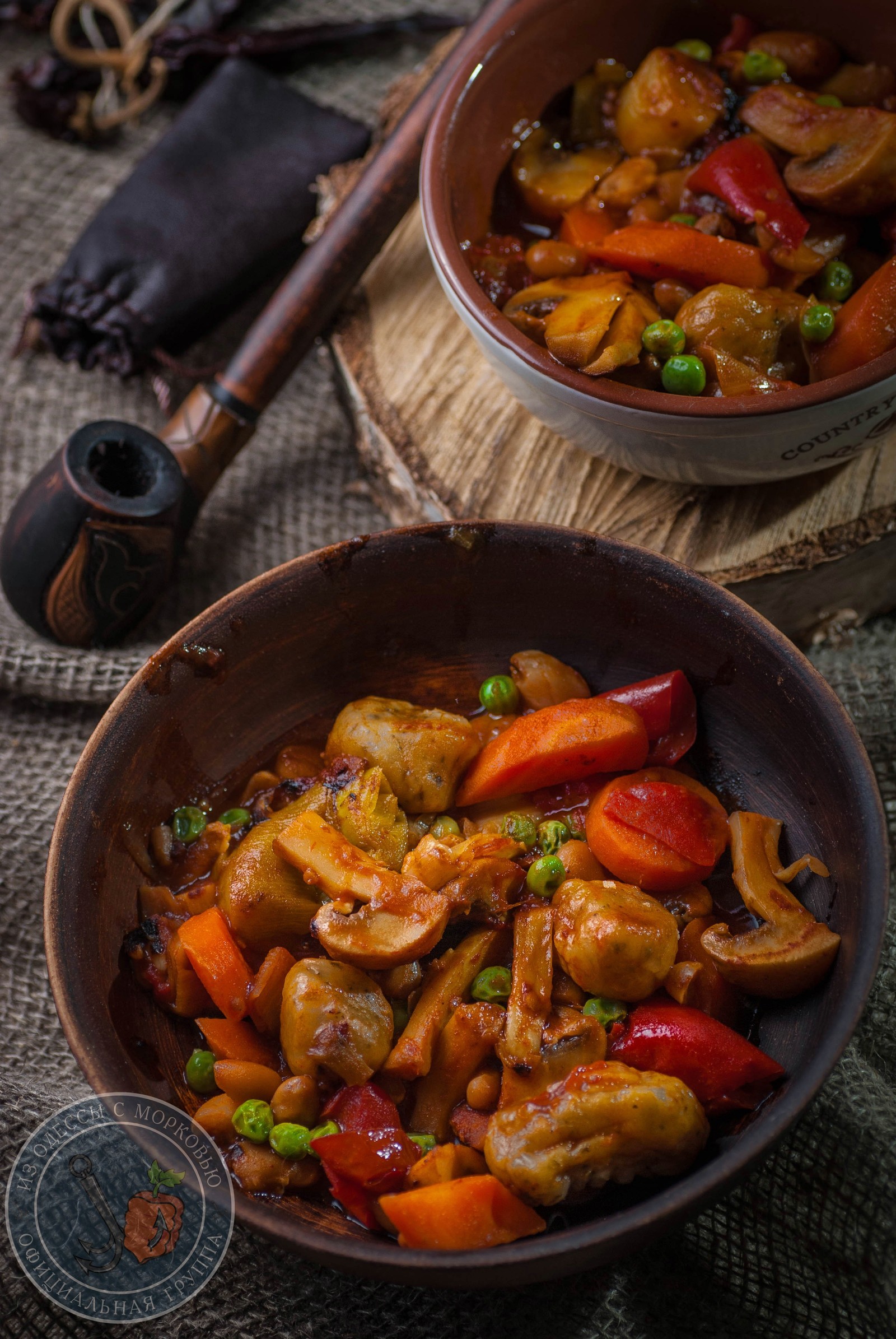 Stewed vegetables with dumplings from Sergeant Angwa. - My, Literary Cuisine, Sconce, From Odessa with carrots, Terry Pratchett, Food, Recipe, Longpost, Cooking