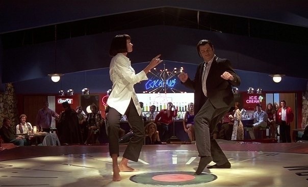 Миссис Мия Уоллес и Винсент Вега | Пикабу