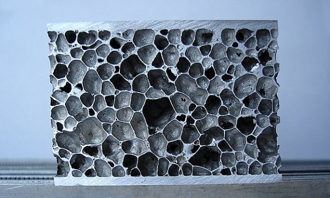 Металлическая пена способна экранировать различные типы излучений ...