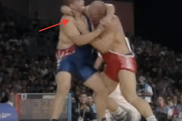 The most famous defeat in wrestling history. A. Karelin - Fight, Alexander Karelin, Martial arts, The fight, Sport, Video, Longpost