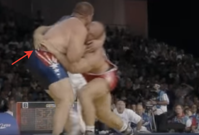 The most famous defeat in wrestling history. A. Karelin - Fight, Alexander Karelin, Martial arts, The fight, Sport, Video, Longpost