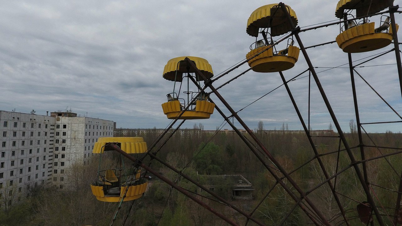 Atypical views of Pripyat - Pripyat, Drone, Longpost