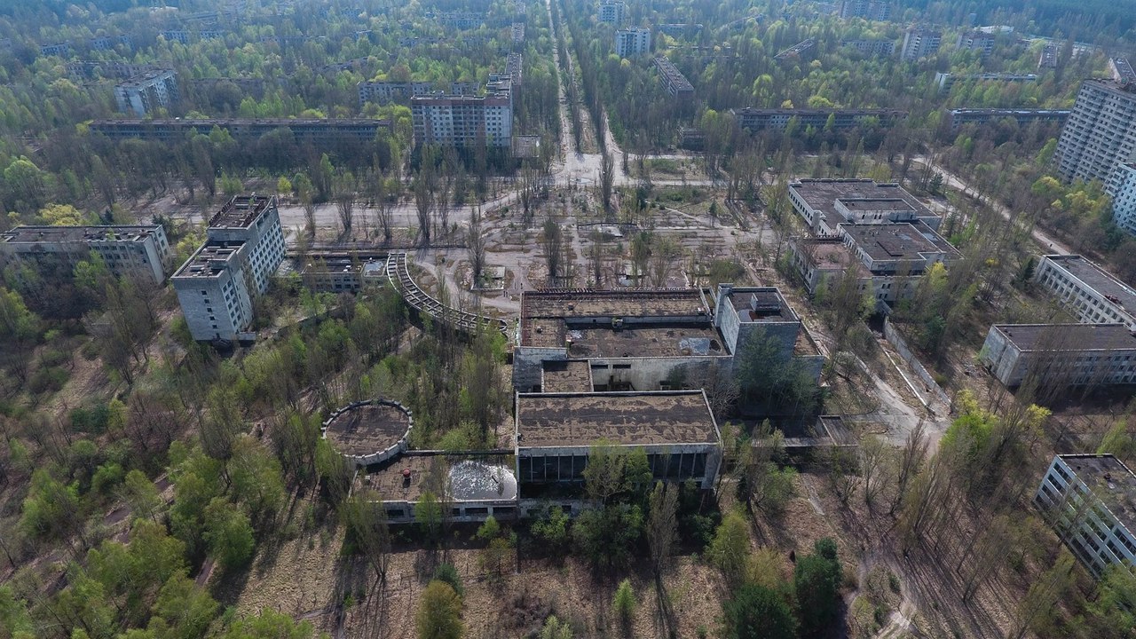 Atypical views of Pripyat - Pripyat, Drone, Longpost